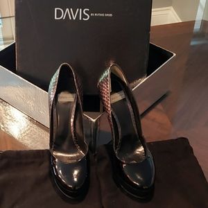 Ruthie Davis black pumps
